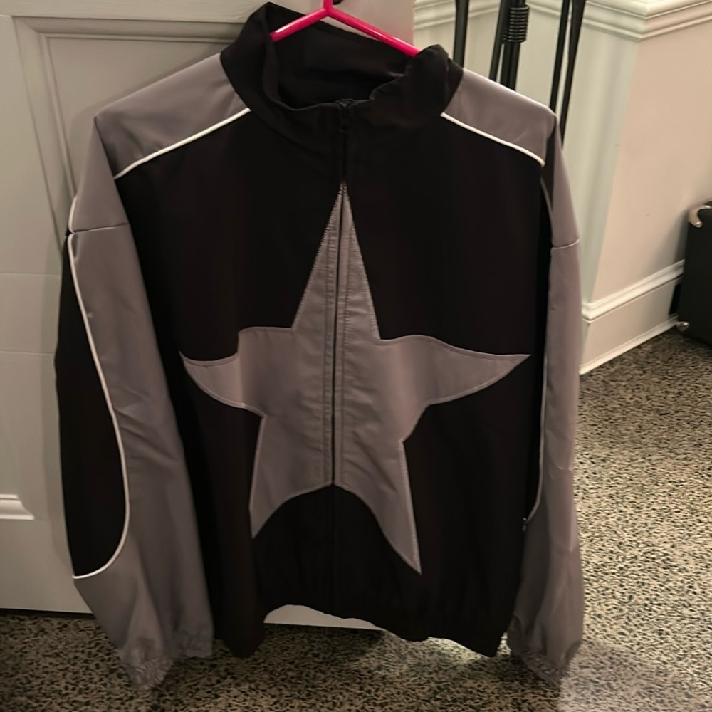 Black star y2k jacket